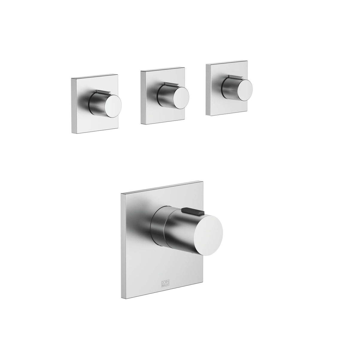 Dornbracht IMO xTOOL Termostat Modülü, 3 Ara Musluklu — Fırçalanmış Krom