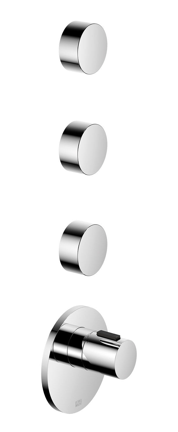 Dornbracht META xTOOL Termostat Modülü, 3 Ara Musluklu — Koyu Krom