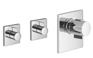 Dornbracht SYMETRICS xTOOL Termostat Modülü — Fırçalanmış Açık Altın (PVD)