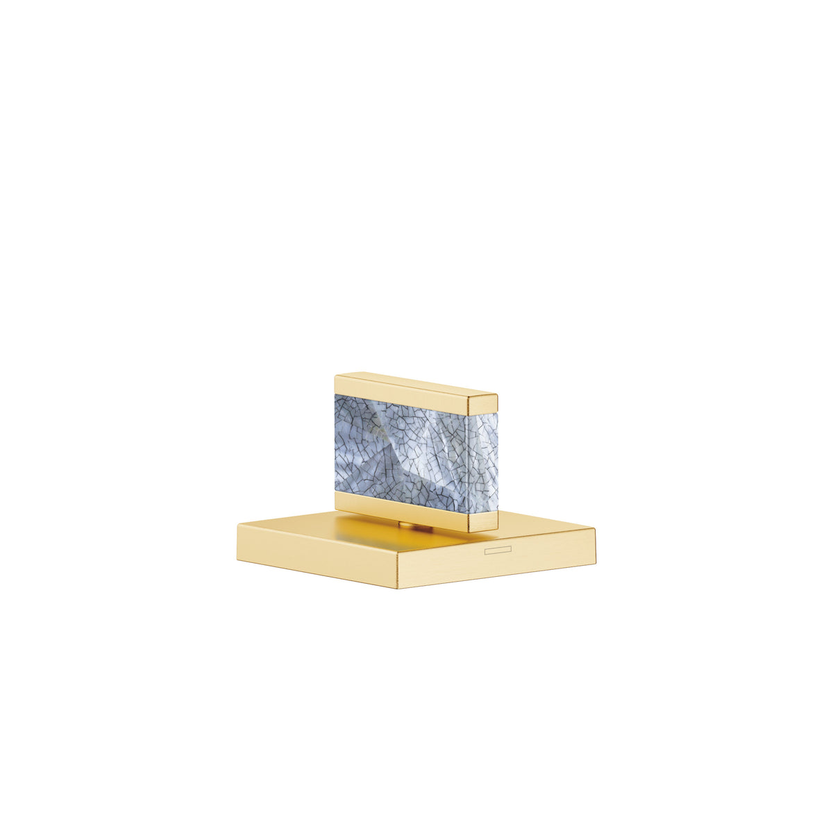 Dornbracht DORNBRACHT Kumanda Kolu Nature Squared Pearl Shell Callisto Black — Fırçalanmış Durabrass (23 ayar Altın)