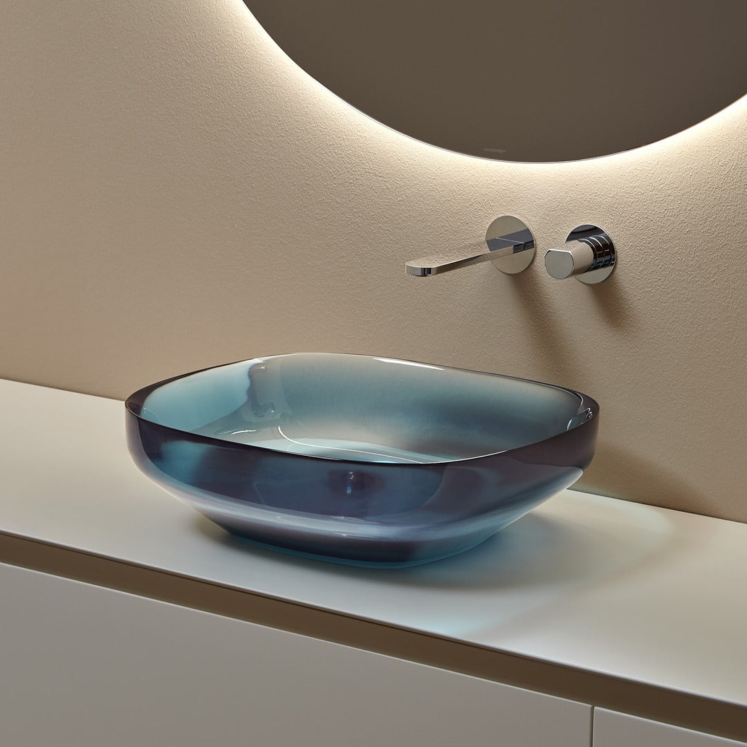 antoniolupi AGO3C Tezgâh Üstü Cristalmood Lavabo