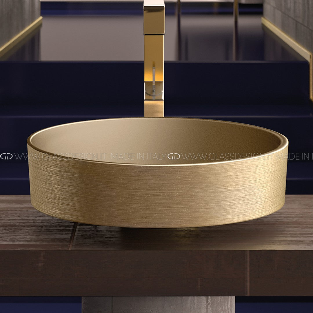 Glass Design Rho: Kristal Çanak Lavabo Koleksiyonunda Saf Form