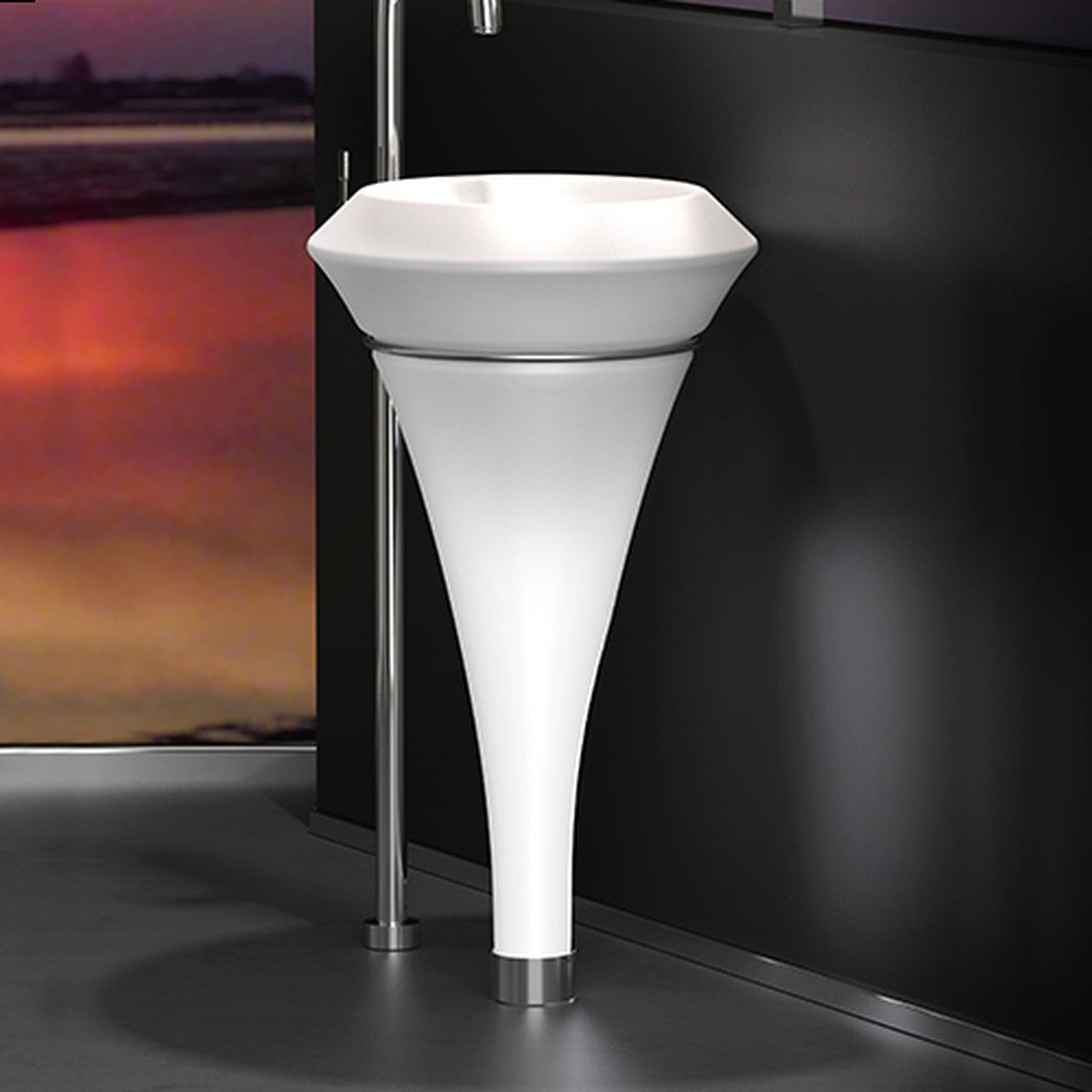Glass Design Isola Small: Kristal Çanak Lavabo Koleksiyonu
