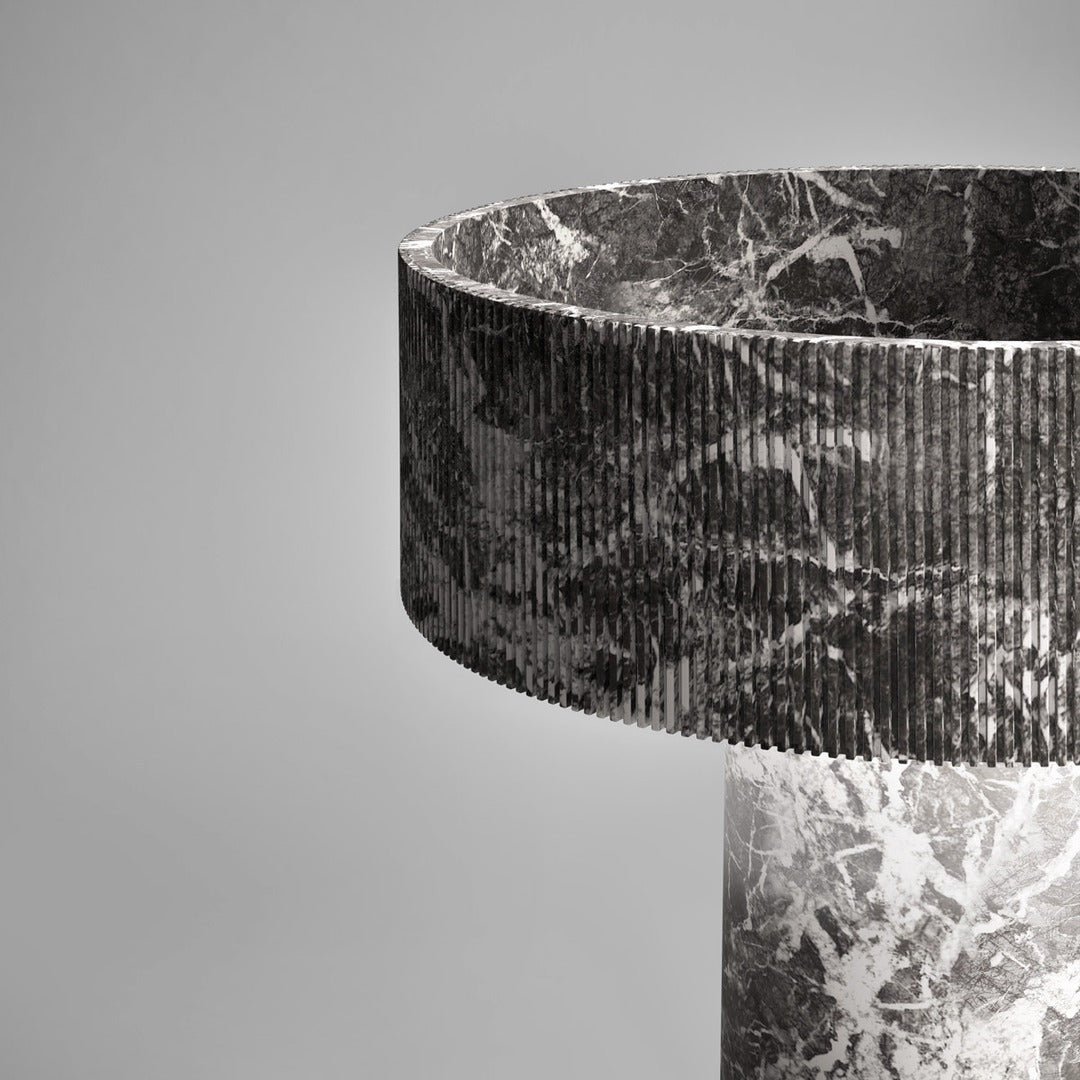 Antonio Lupi Filorigo Ayaklı LED Taş Lavabo