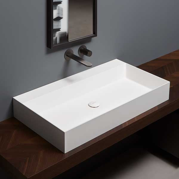 Antonio Lupi Gestomood Dikdörtgen Flumood Lavabo