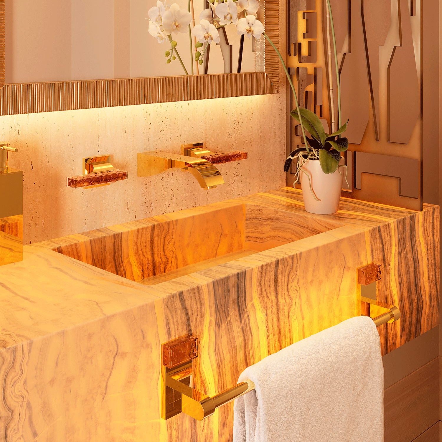 THG Paris Ginkgo Lüks Banyo Armatürü Koleksiyonu