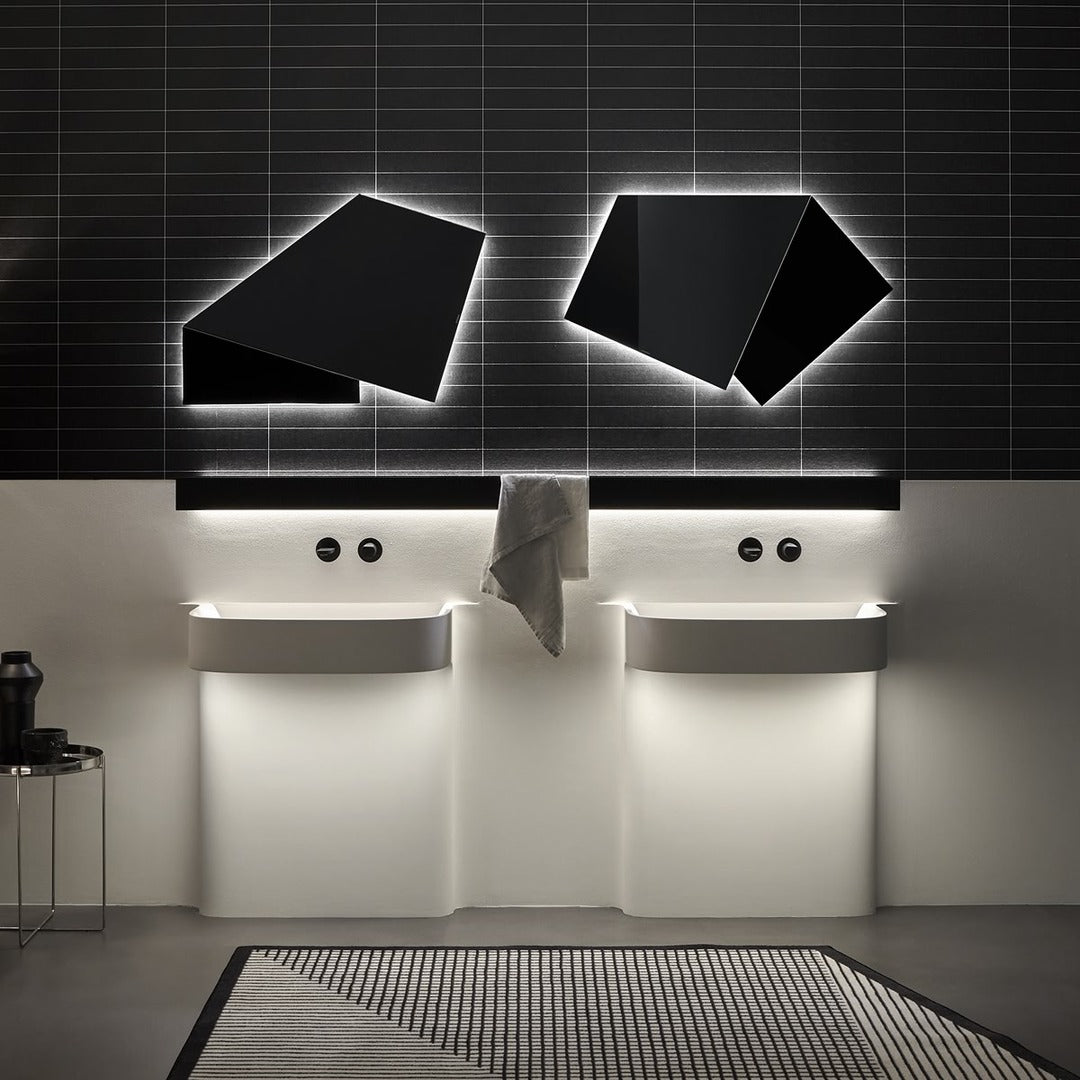 Antonio Lupi Specchidicarta Kompozisyon LED Ayna