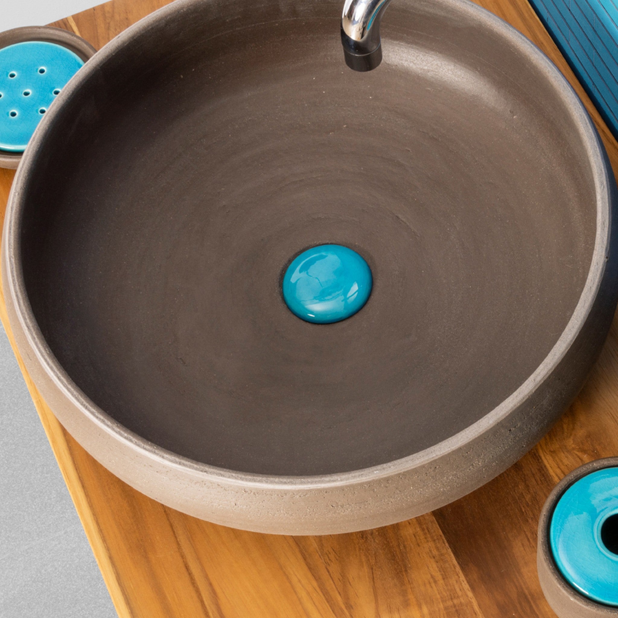 Cipì Index Feel Terracotta Lavabo Koleksiyonu | El Yapımı