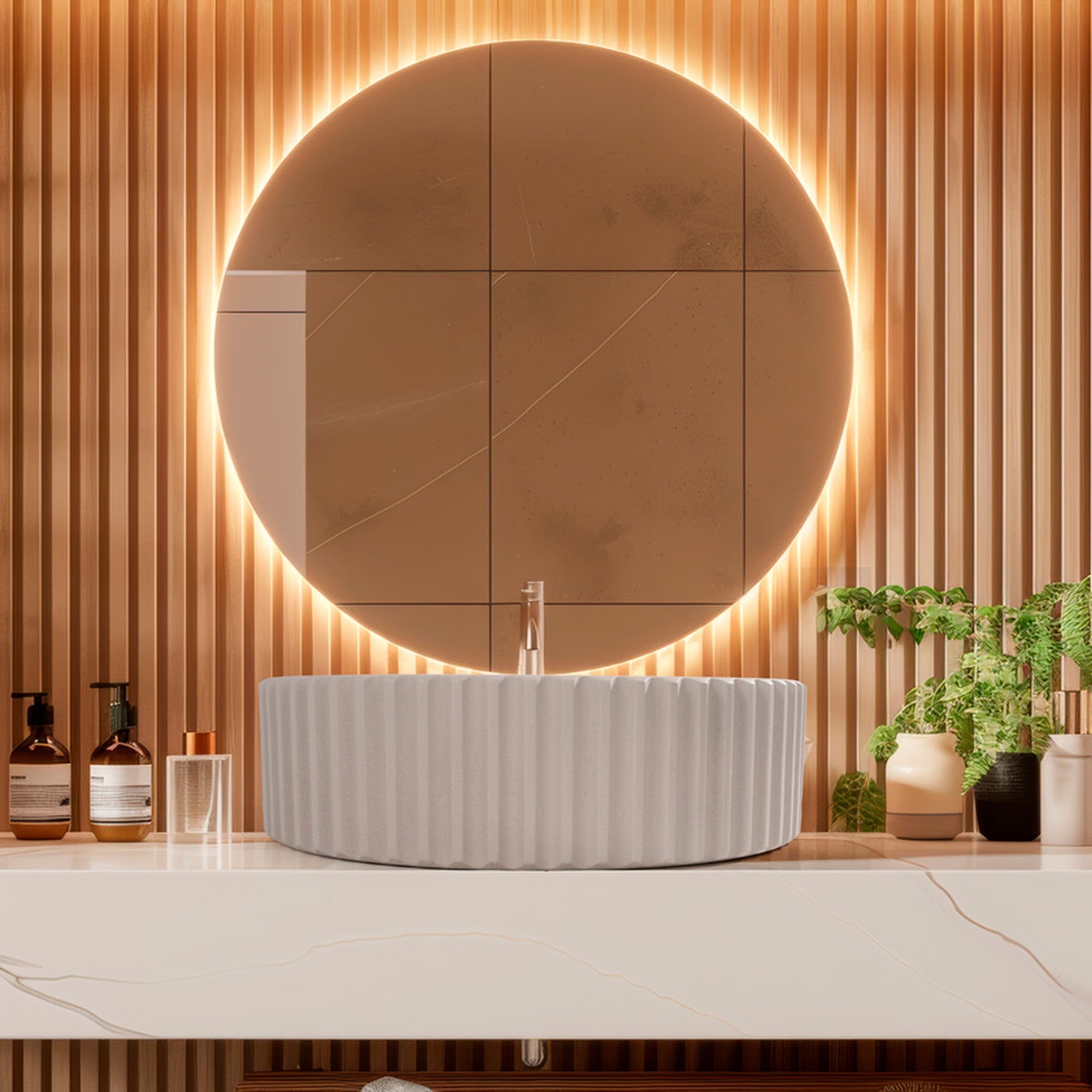 Cipì Oyster Beton Lavabo: Ham Dokunun Zarifleştiği An