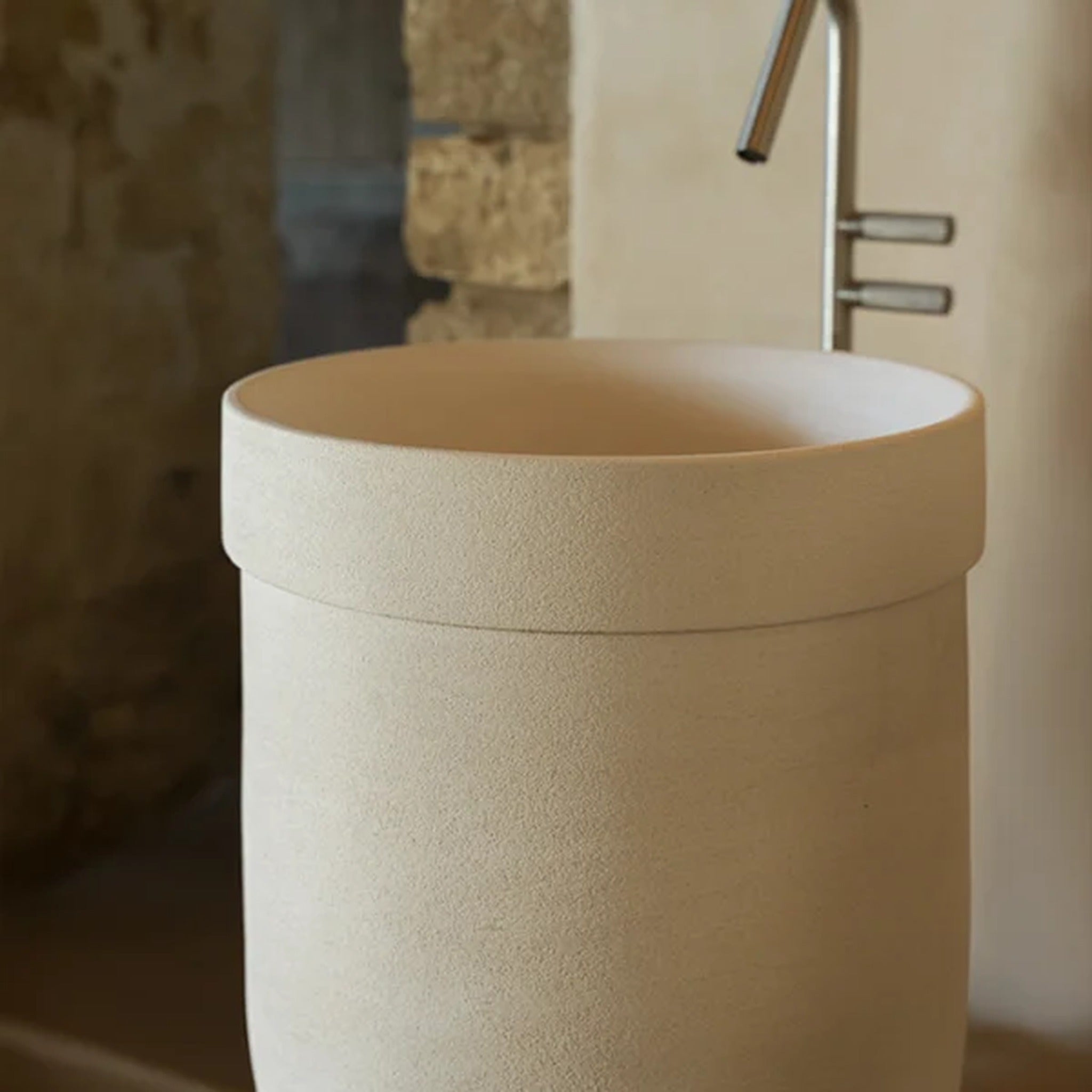 Terzofoco LuneUp Elevated H2O: Yüksek Seramik Lavabo Koleksiyonu