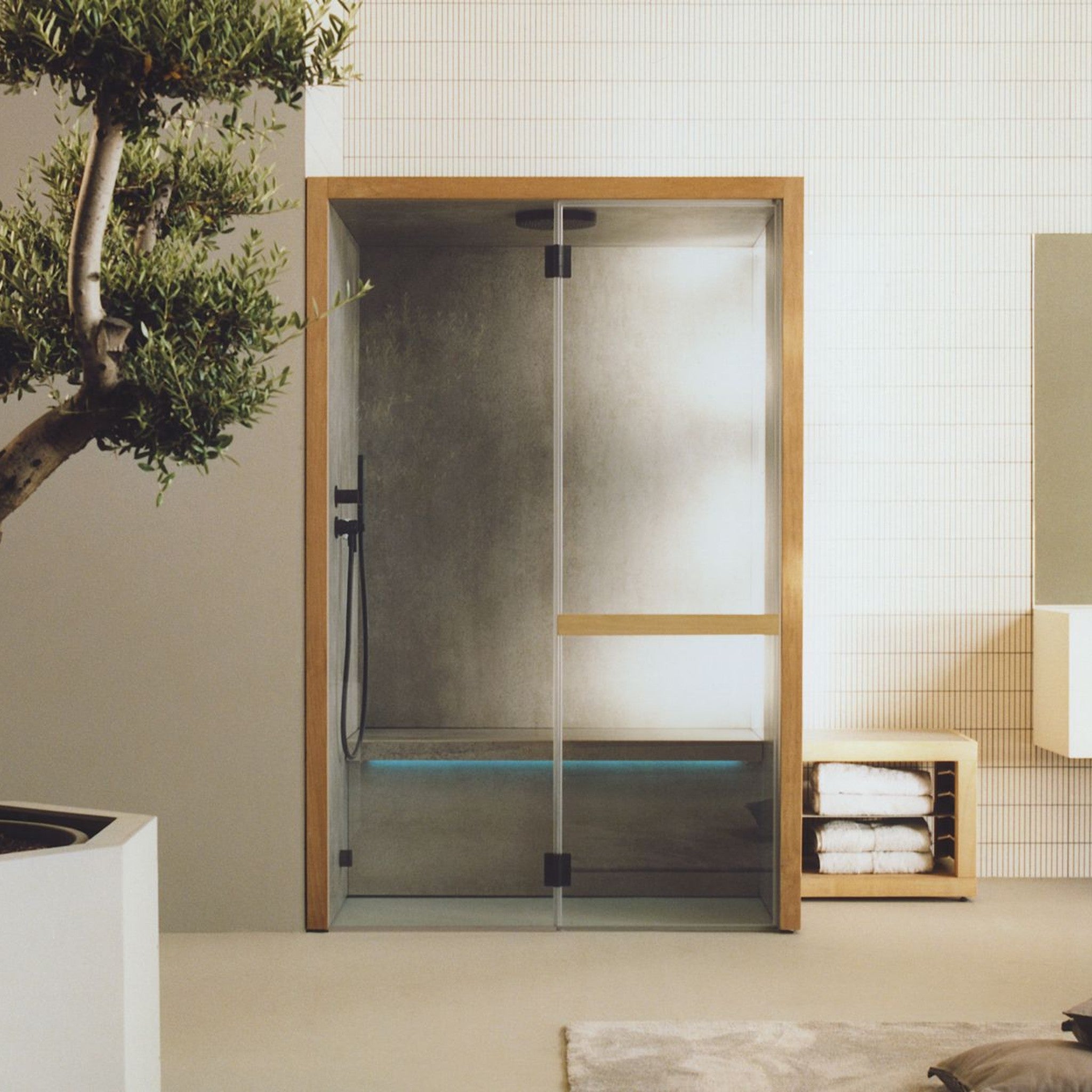 Effe Natural H: Lüks Sauna Deneyiminde Işık ve Doğanın Buluşması