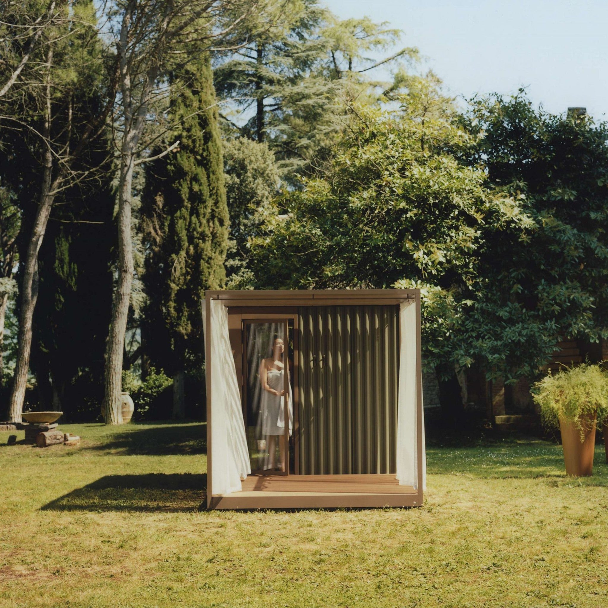 Effe Cabanon Dış Mekan Sauna | Lüks Sauna Deneyimi