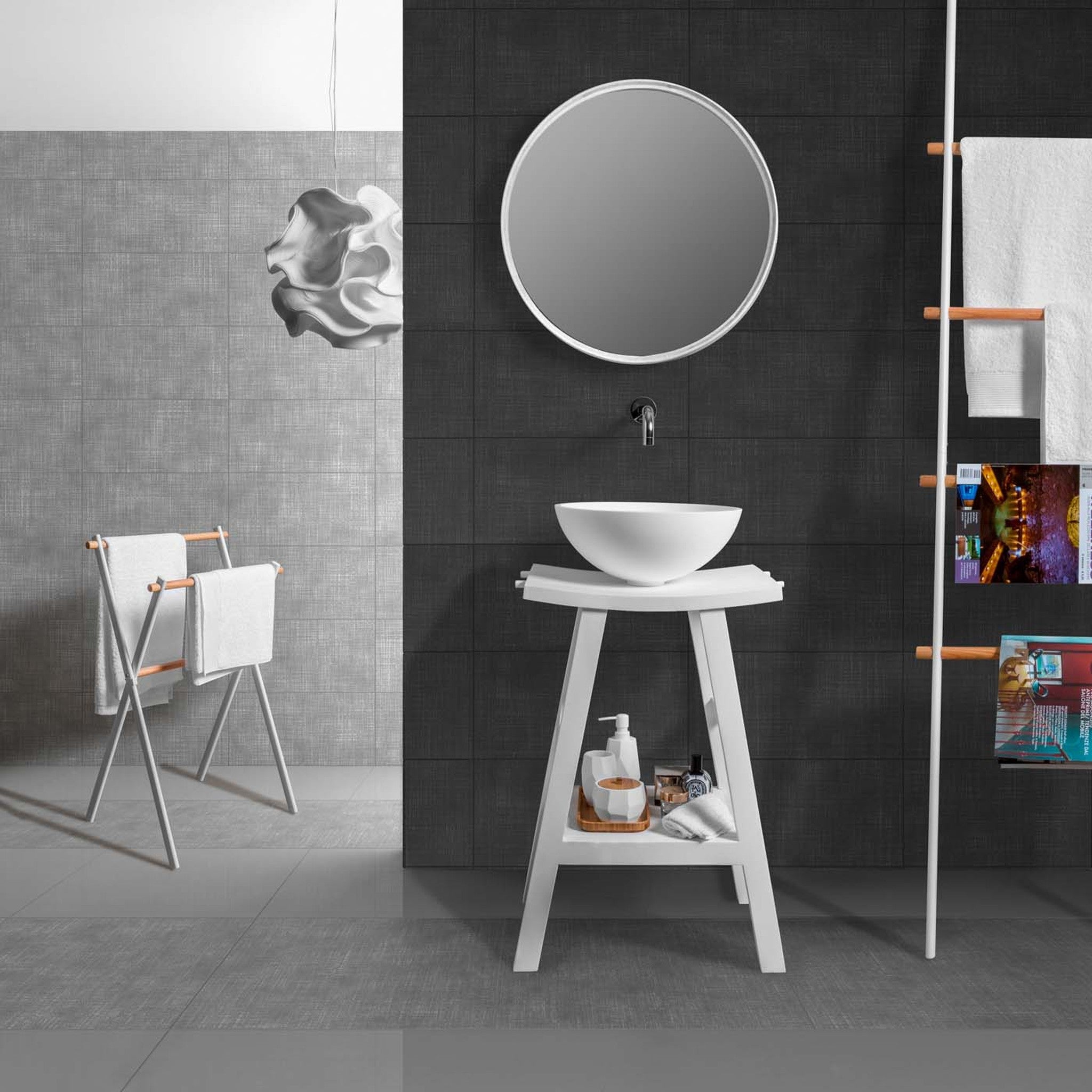 Cipì Pop Lavabo Koleksiyonu: Reçine ve Mineral Tozu ile El Yapımı Form
