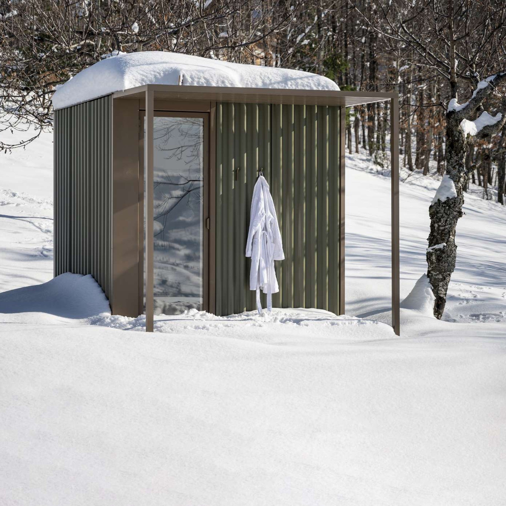 Effe Cabanon Dış Mekan Sauna | Lüks Sauna Deneyimi