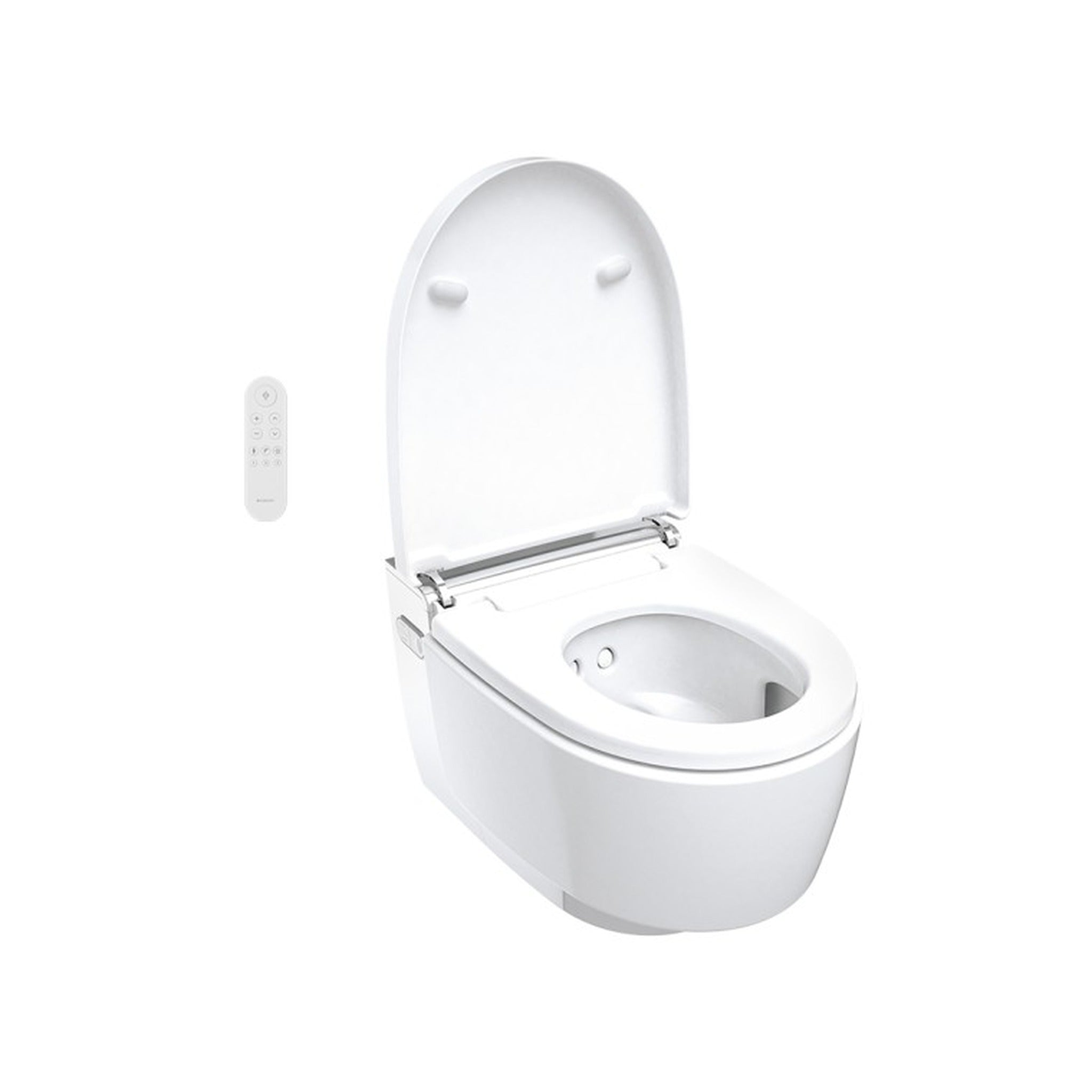 Geberit AquaClean Mera Comfort Chrome kapağı açık