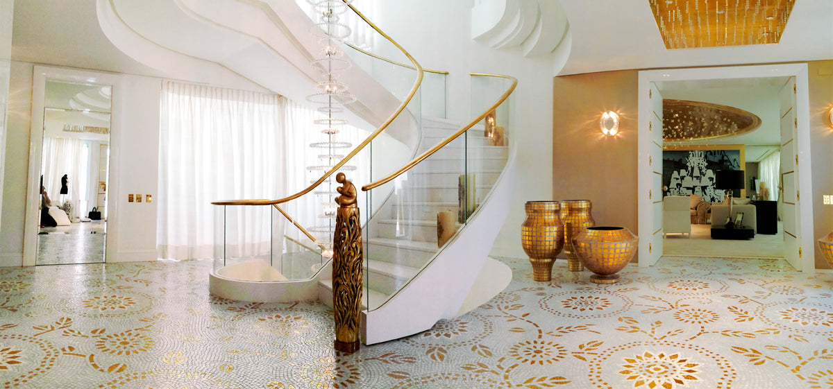 SICIS The One Marble — SICIS The One Marble mozaik uygulama örneği 1