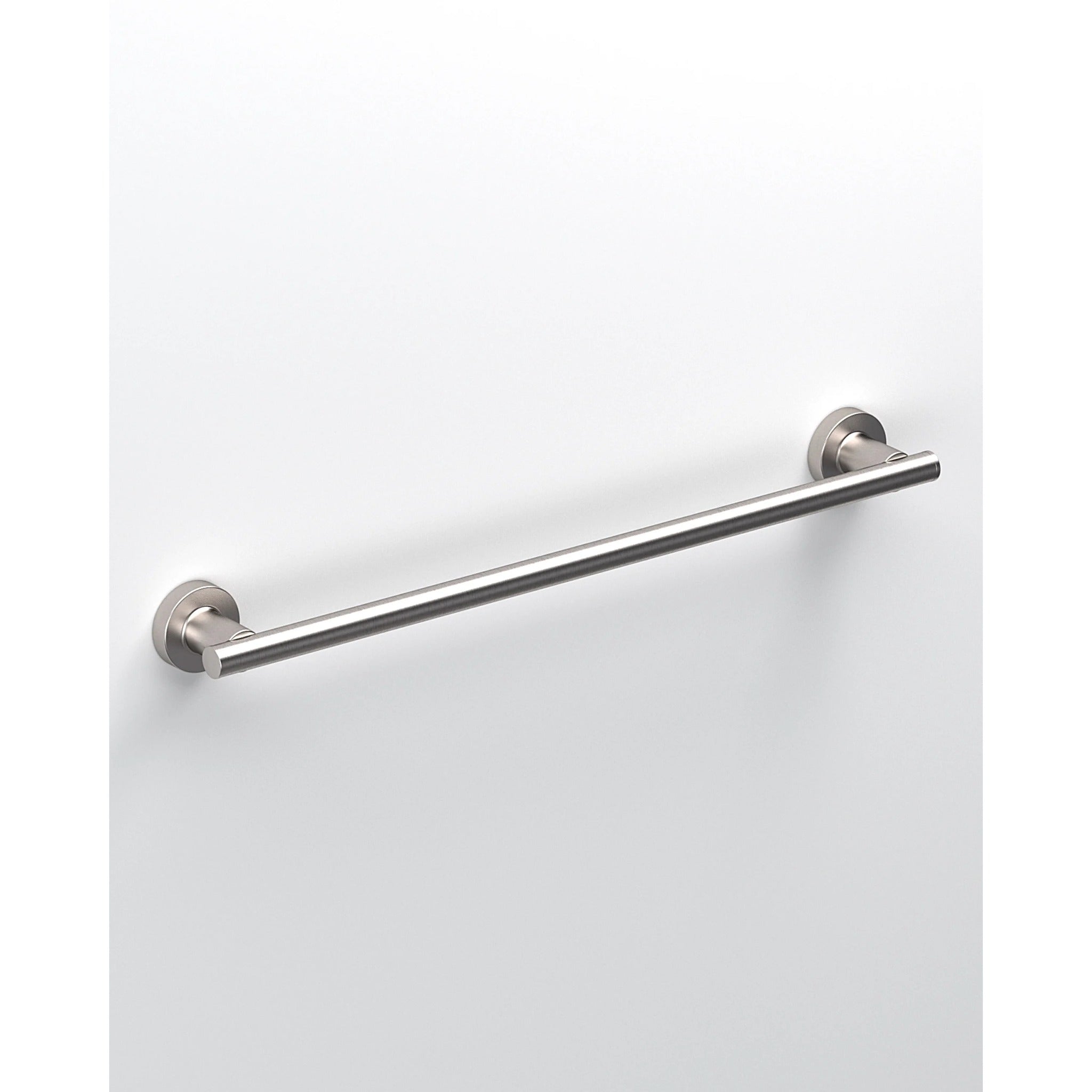 Sonia Bath Fırçalanmış Nikel Havlu Askısı – 50 cm Zarafet