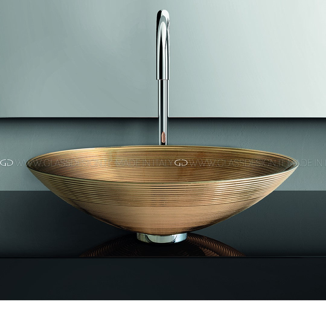 Glass Design City Lux: Kristal Çanak Lavabo Koleksiyonu