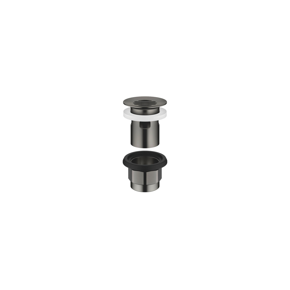 Dornbracht SERIES-VARIOUS Izgaralı Süzgeç 1 1/4" — Fırçalanmış Koyu Platin