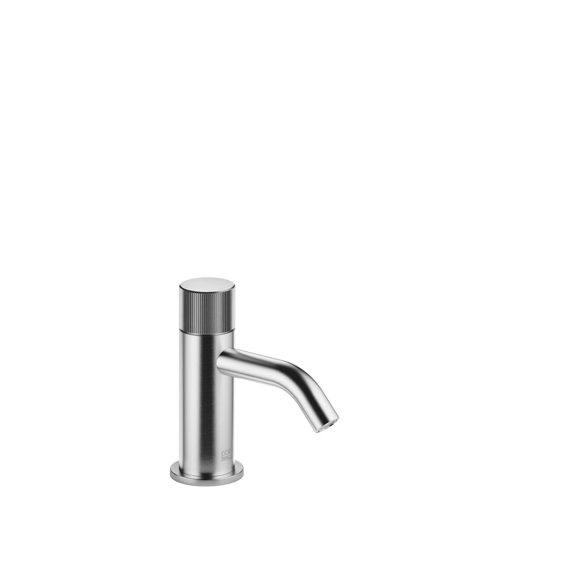 Dornbracht META Tek Su Girişli Lavabo Musluğu, Soğuk Su — Fırçalanmış Krom