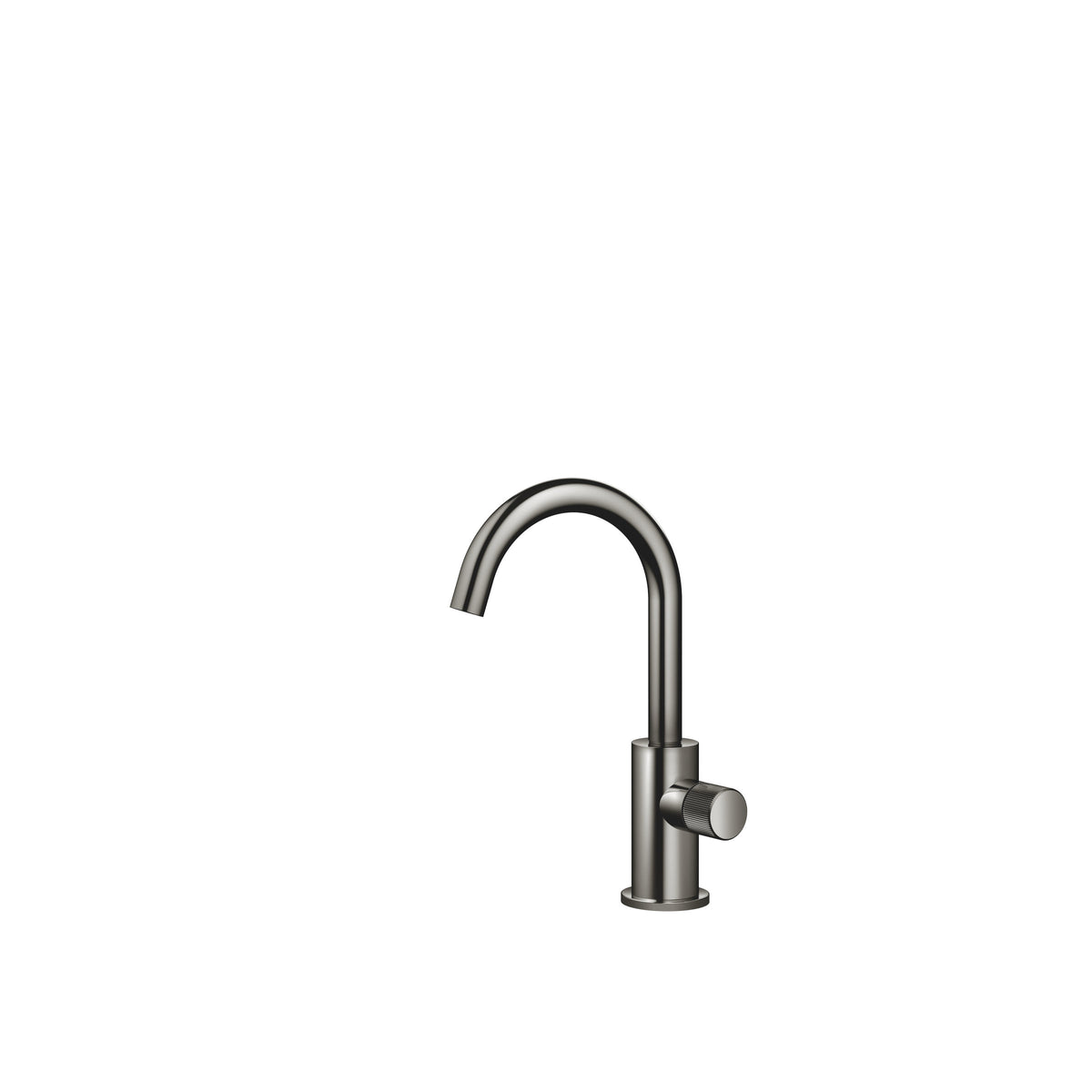 Dornbracht META Tek Su Girişli Lavabo Musluğu, Soğuk Su — Koyu Krom
