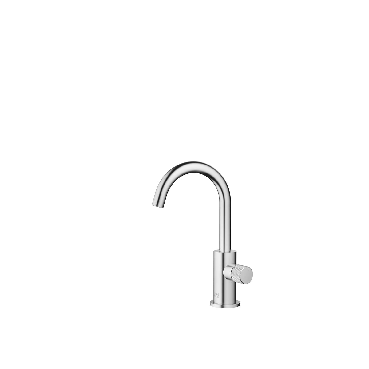 Dornbracht META Tek Su Girişli Lavabo Musluğu, Soğuk Su — Fırçalanmış Krom