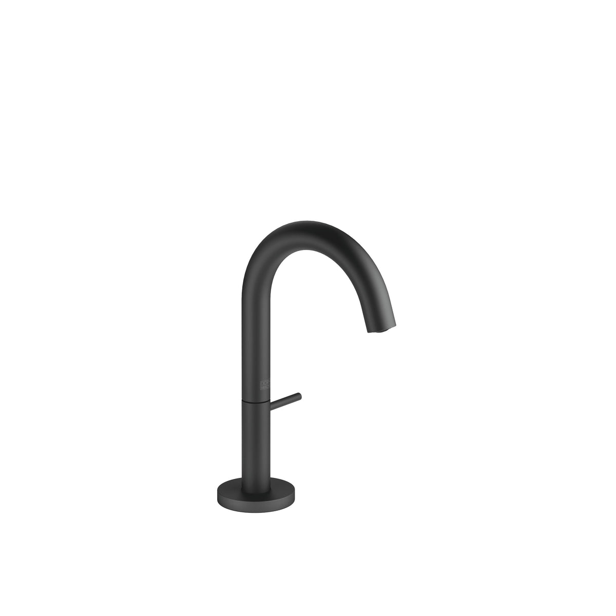 Dornbracht META Tek Su Girişli Lavabo Musluğu, Soğuk Su — Mat Siyah