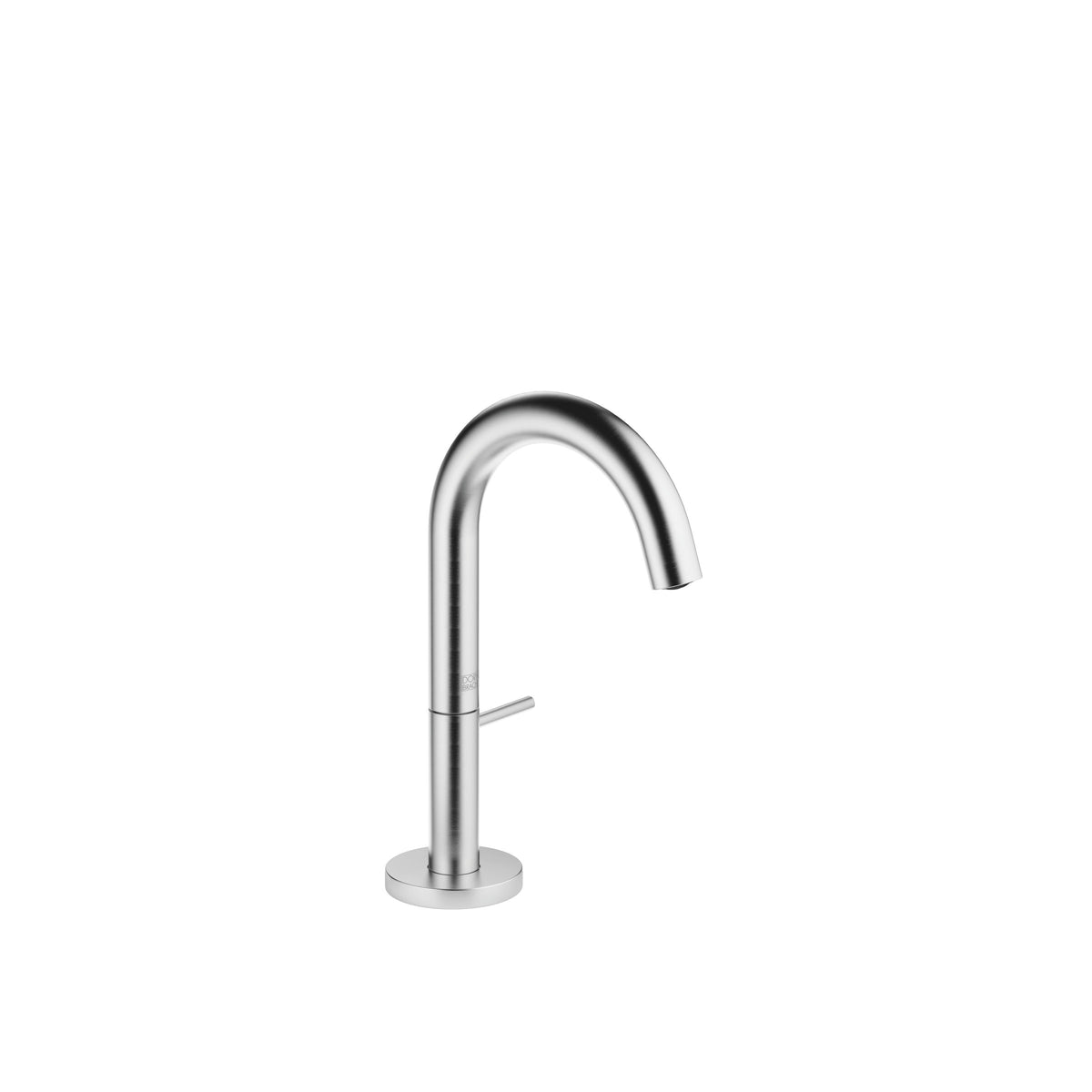 Dornbracht META Tek Su Girişli Lavabo Musluğu, Soğuk Su — Fırçalanmış Krom
