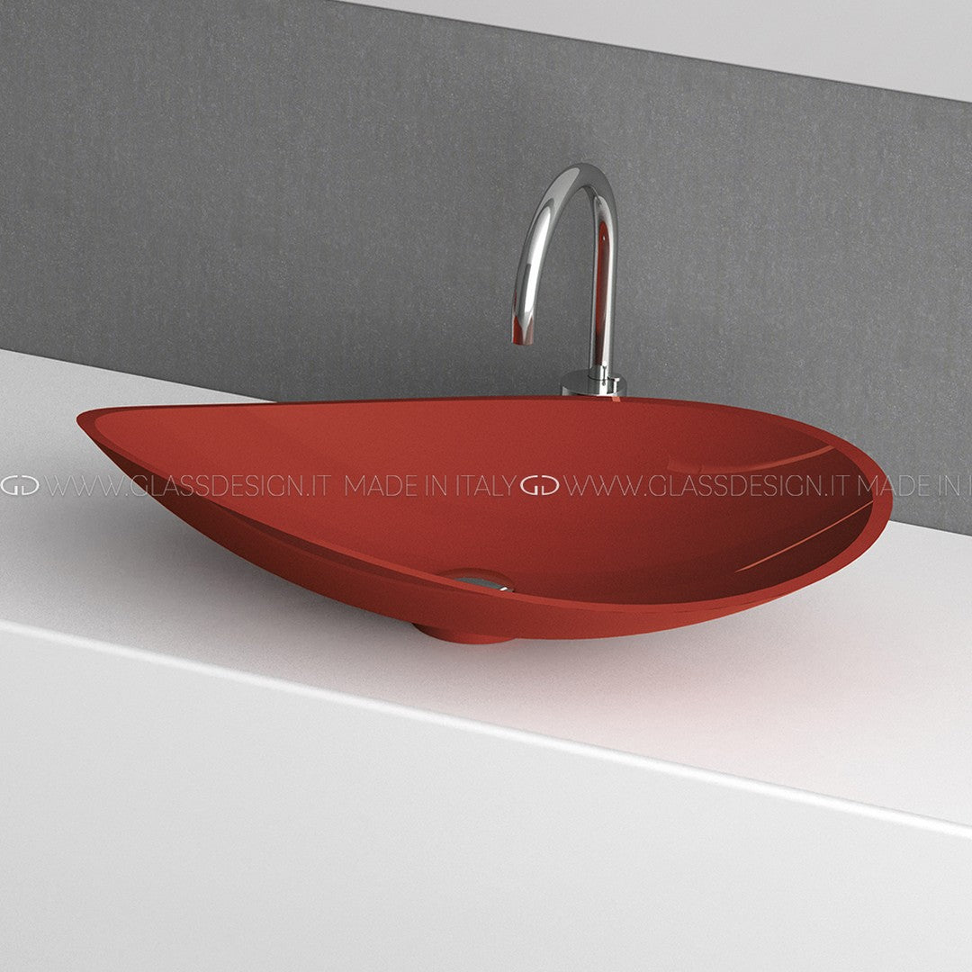 Glass Design Infinity Colour: Kristal Çanak Lavabo Koleksiyonu