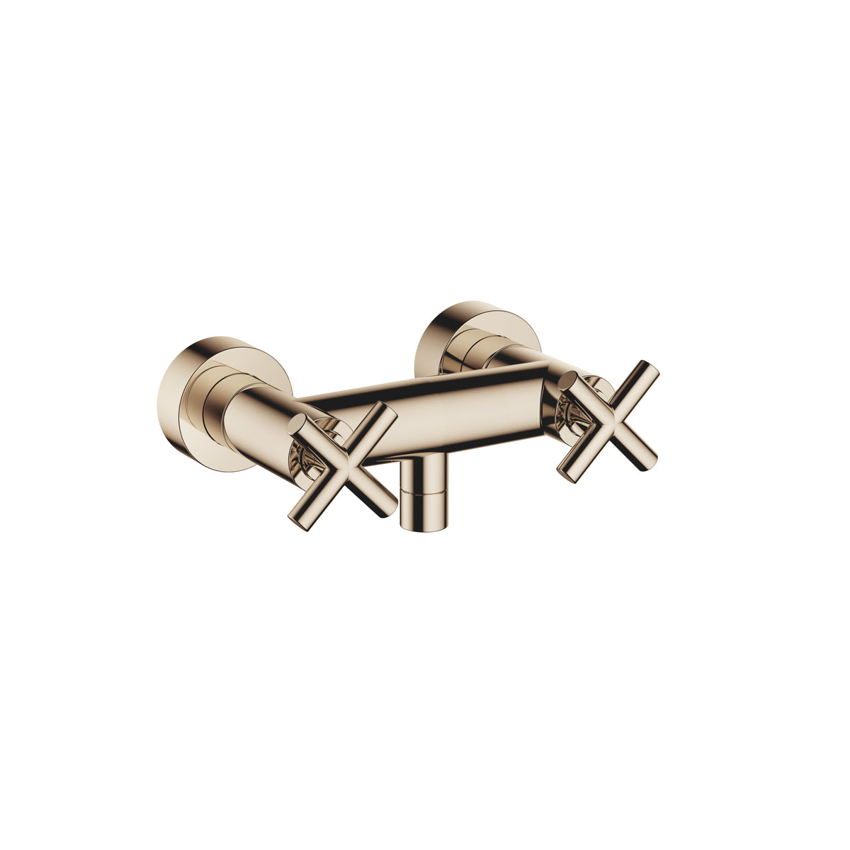 Dornbracht TARA Ankastre Duş Bataryası, El Duşusuz — Açık Altın (PVD)