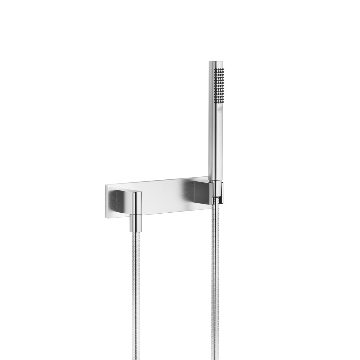 Dornbracht SERIES SPECIFIC El Duşu Seti Kapak Plakalı FlowReduce — Fırçalanmış Krom