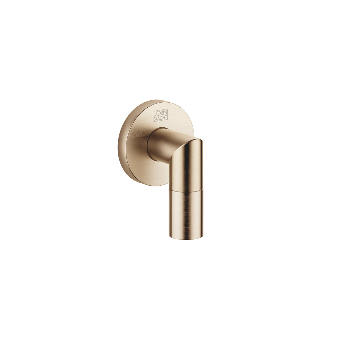 Dornbracht SERIES SPECIFIC Duvar Dirseği — Fırçalanmış Şampanya (22 ayar Altın)