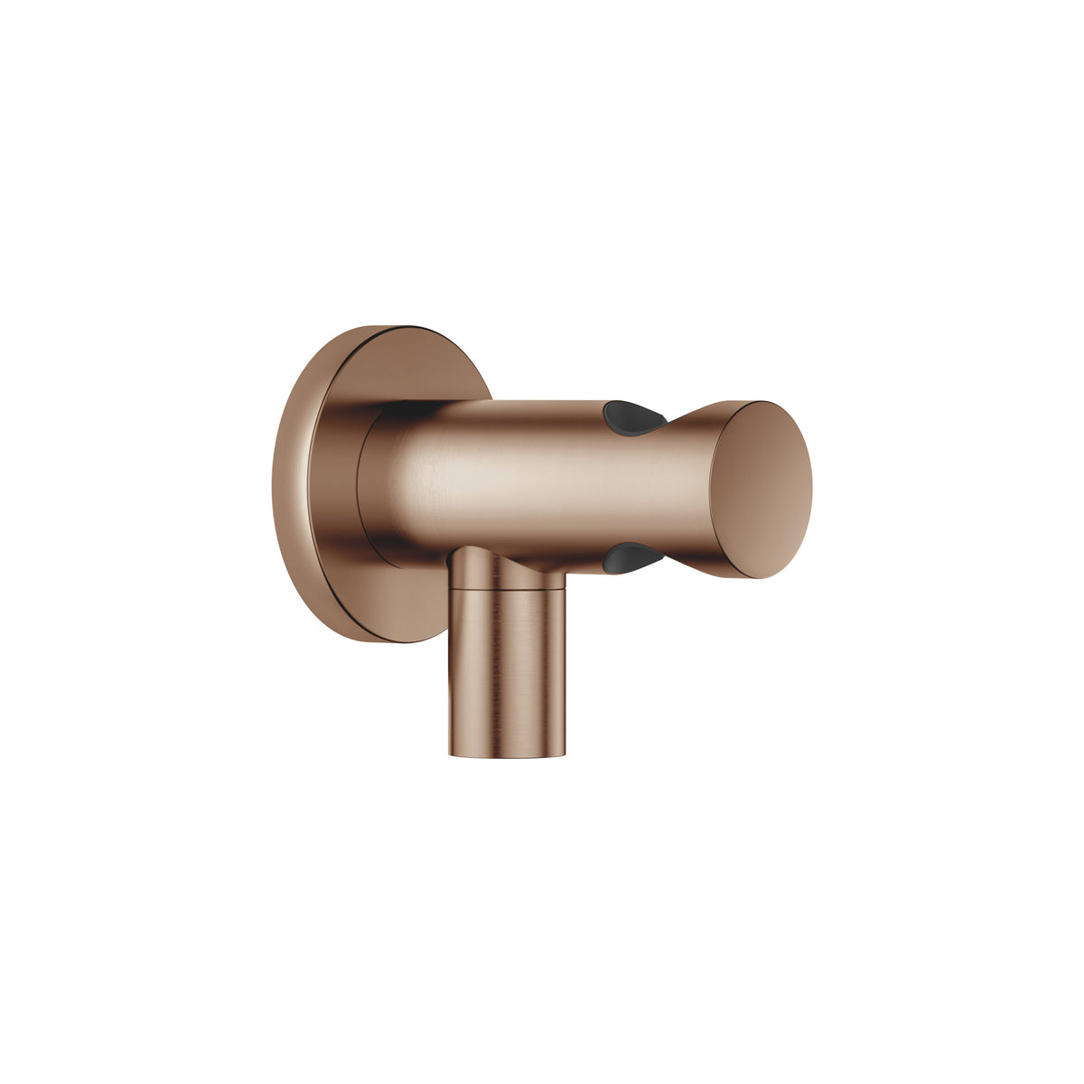 Dornbracht SERIES SPECIFIC Duvar Dirseği Entegre Duş Tutuculu — Fırçalanmış Bronz (PVD)