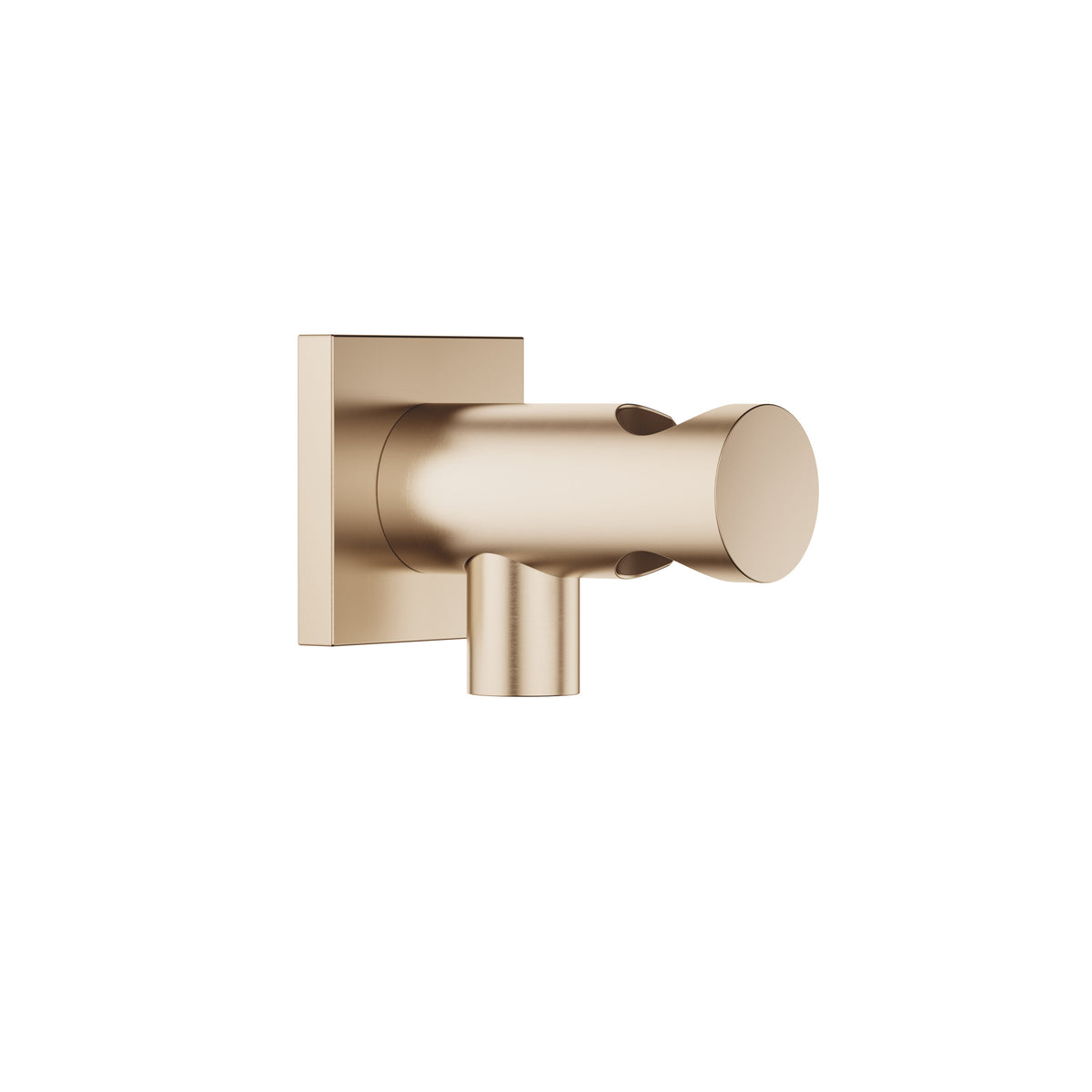 Dornbracht SERIES SPECIFIC Duvar Dirseği Entegre Duş Tutuculu — Fırçalanmış Şampanya (22 ayar Altın)