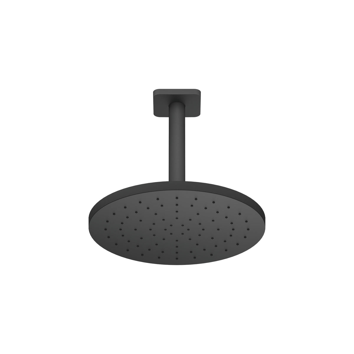 Dornbracht DORNBRACHT YARRE Tepe Duşu Tavana Sabitlemeli 250 mm — Yumuşak Siyah