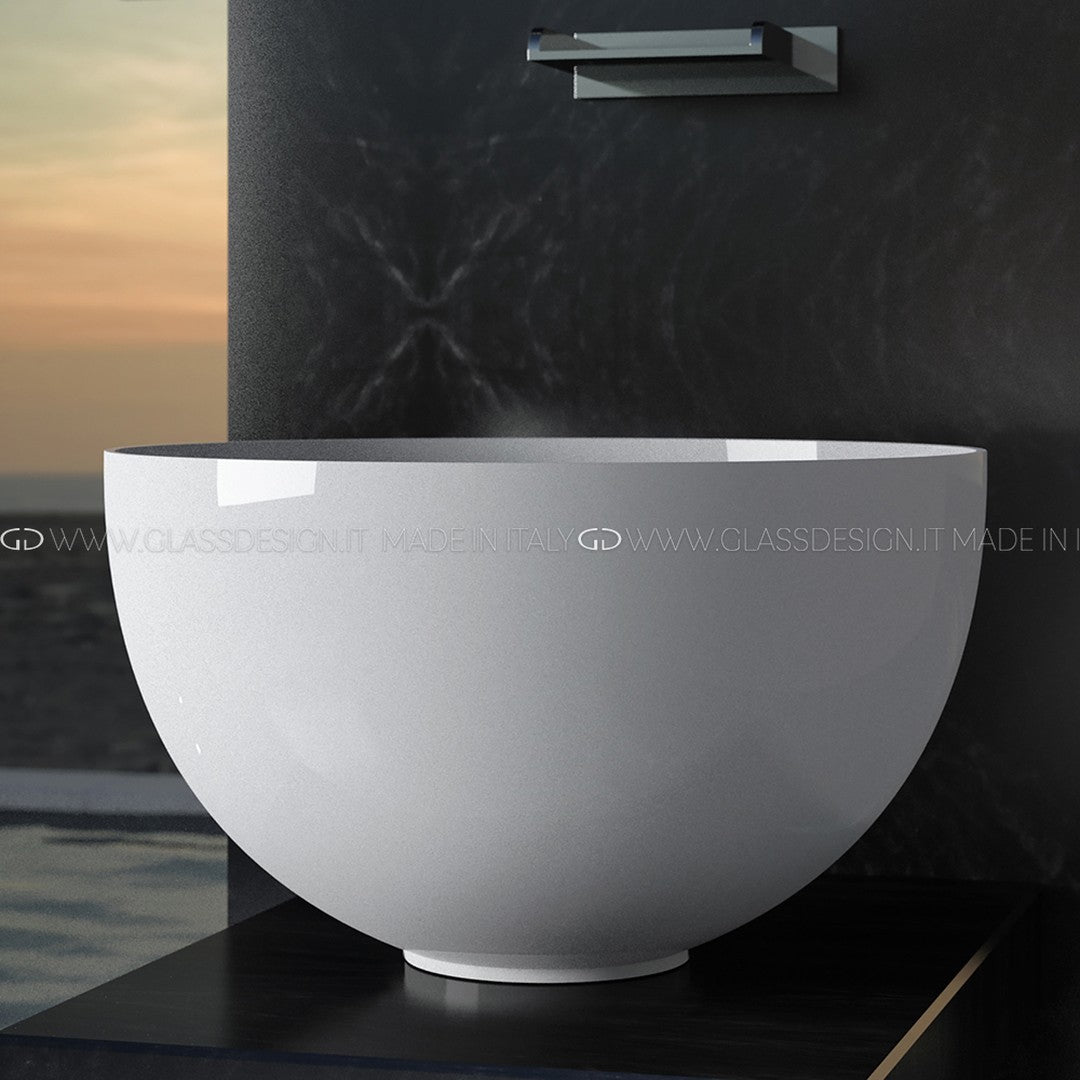 Glass Design Cocoon Lux: Kristal Çanak Lavabo Koleksiyonu