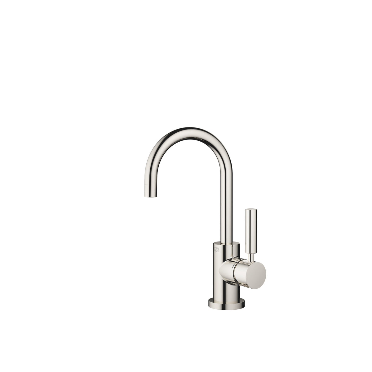 Dornbracht TARA Tek Kollu Lavabo Bataryası, Kumandalı Süzgeçli — Platin
