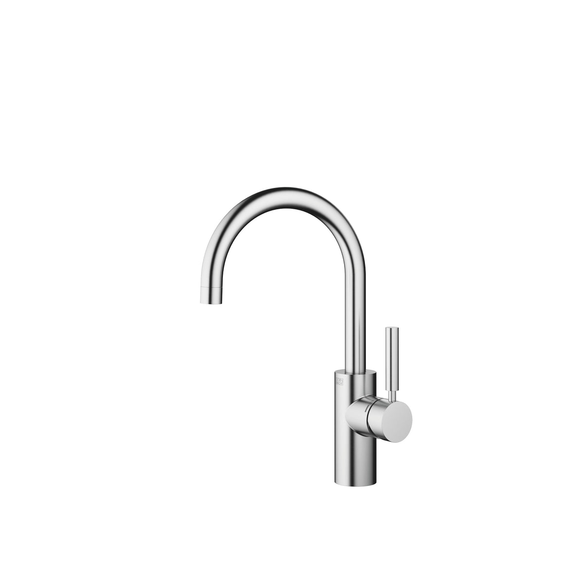 Dornbracht EDITION PRO Tek Kollu Lavabo Bataryası Süzgeçsiz — Fırçalanmış Krom