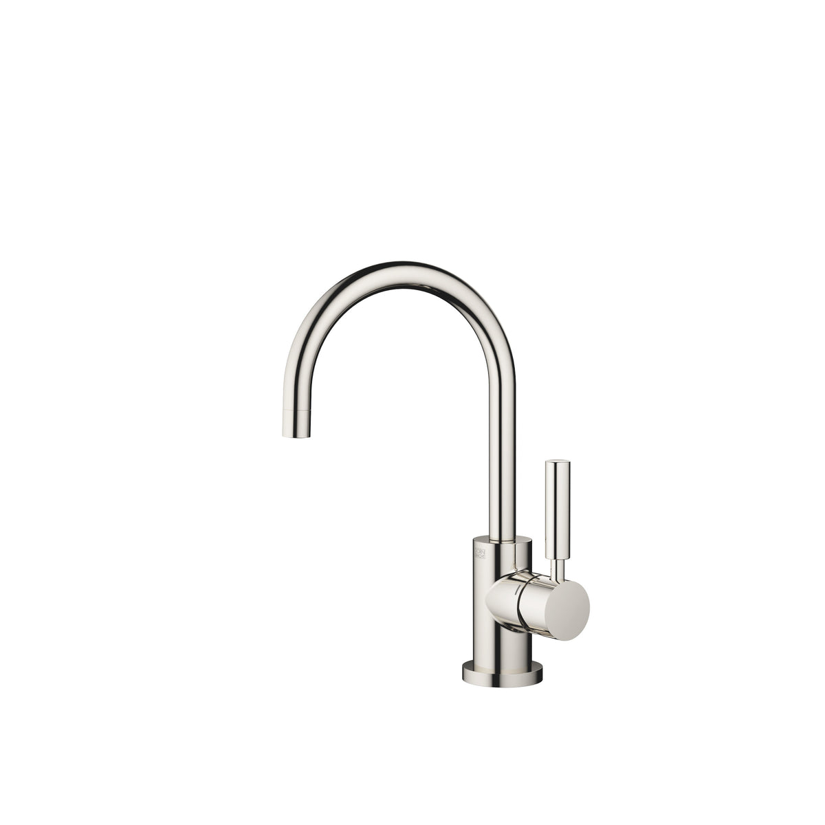 Dornbracht TARA Tek Kollu Lavabo Bataryası, Kumandalı Süzgeçli — Platin