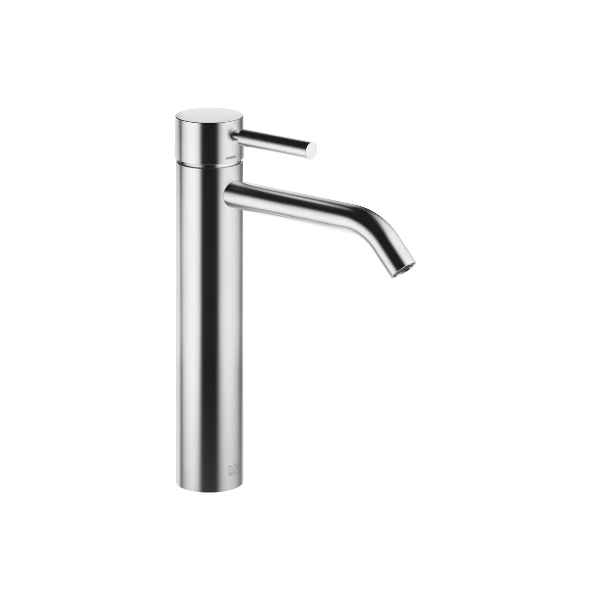 Dornbracht META Tek Kollu Lavabo Bataryası Yüksek Tabanlı Süzgeçsiz — Fırçalanmış Krom