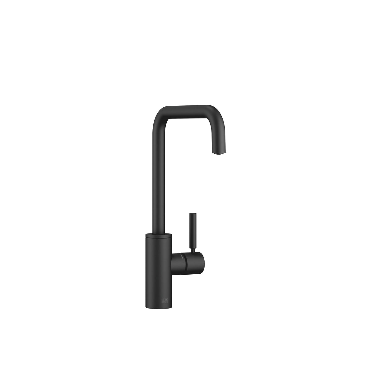 Dornbracht META SQUARE Tek Kollu Batarya — Mat Siyah