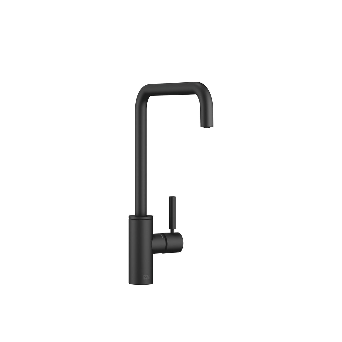 Dornbracht META SQUARE Tek Kollu Batarya — Mat Siyah