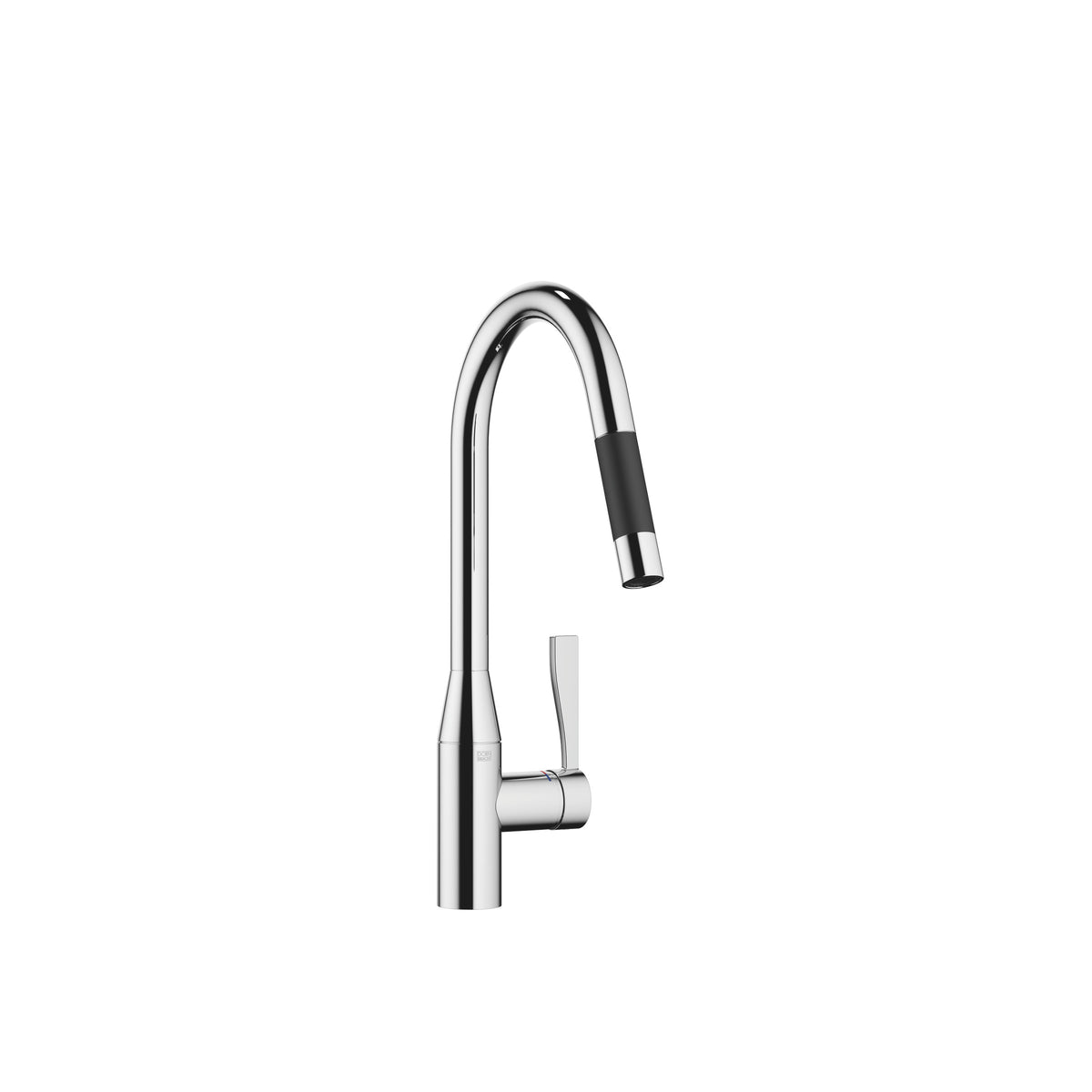 Dornbracht SYNC Tek Kollu Batarya, Spiralli Çekmeli Başlıklı — Krom