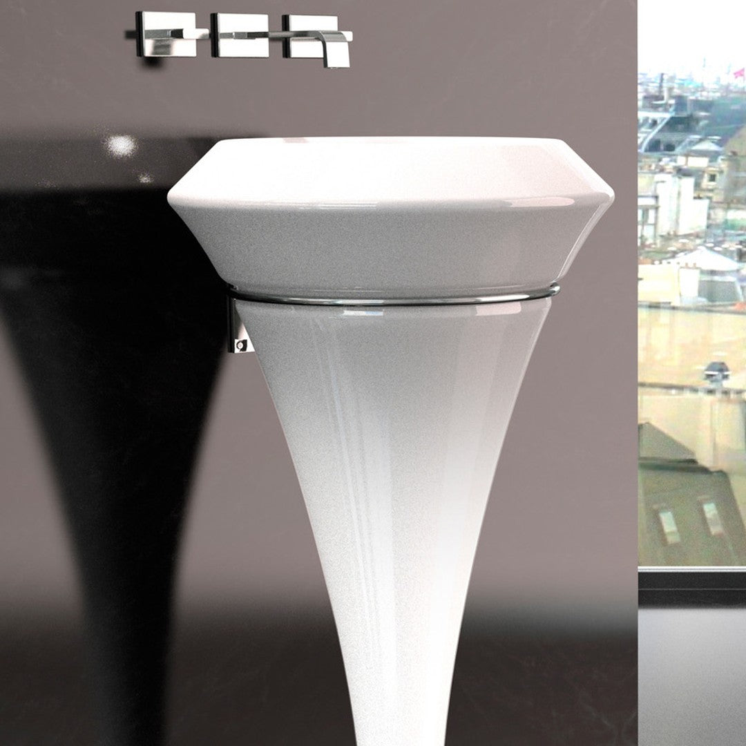 Glass Design Isola Small: Kristal Çanak Lavabo Koleksiyonu