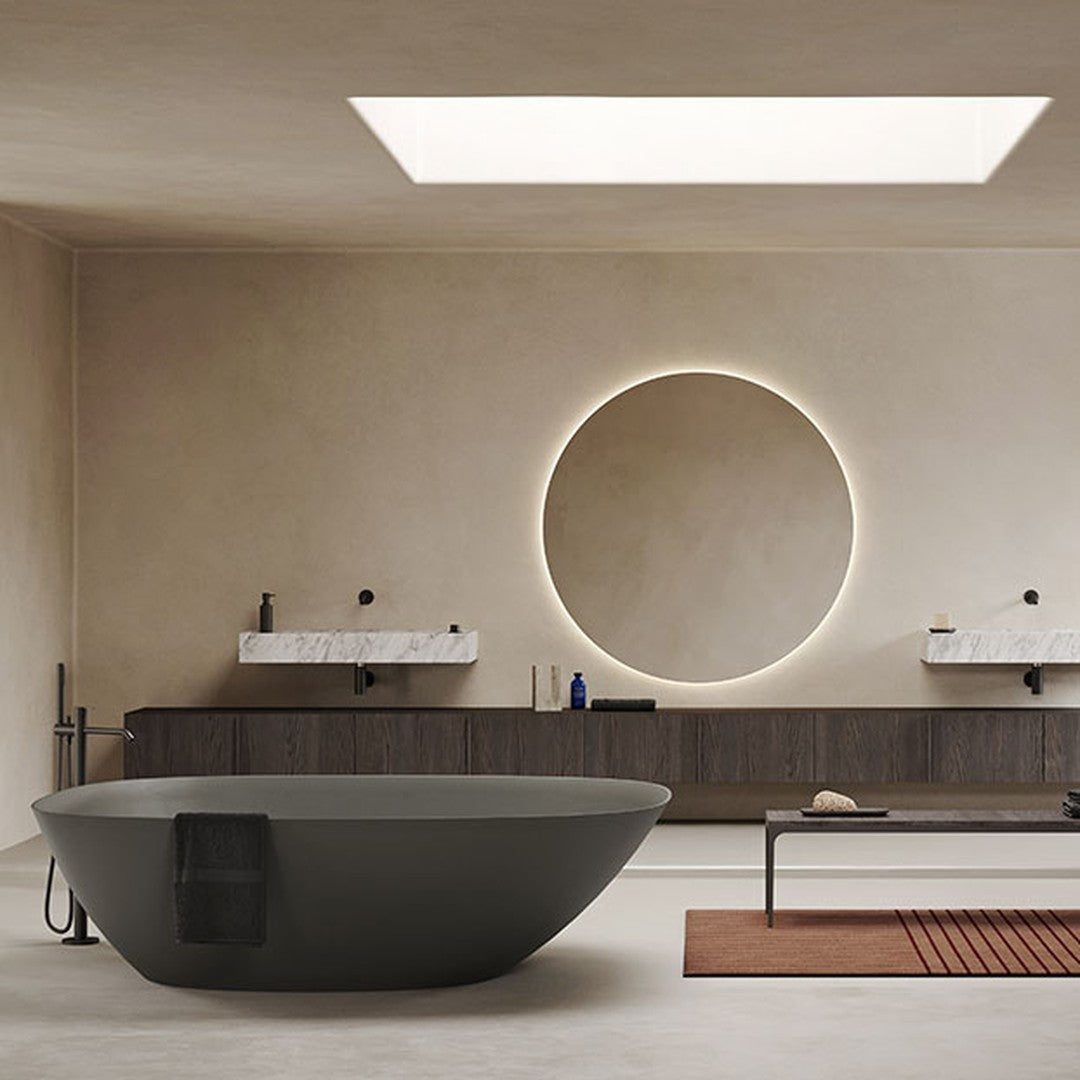 Inbani Paral S4 Wood: Ham Meşe ile Lüks Banyo Mobilyası Aksesuarı