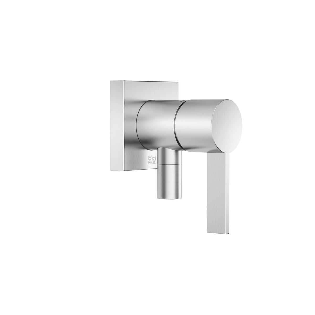 Dornbracht SERIES SPECIFIC Ankastre Tek Kollu Batarya Kapak Plakalı Entegre Duş Bağlantılı — Fırçalanmış Krom