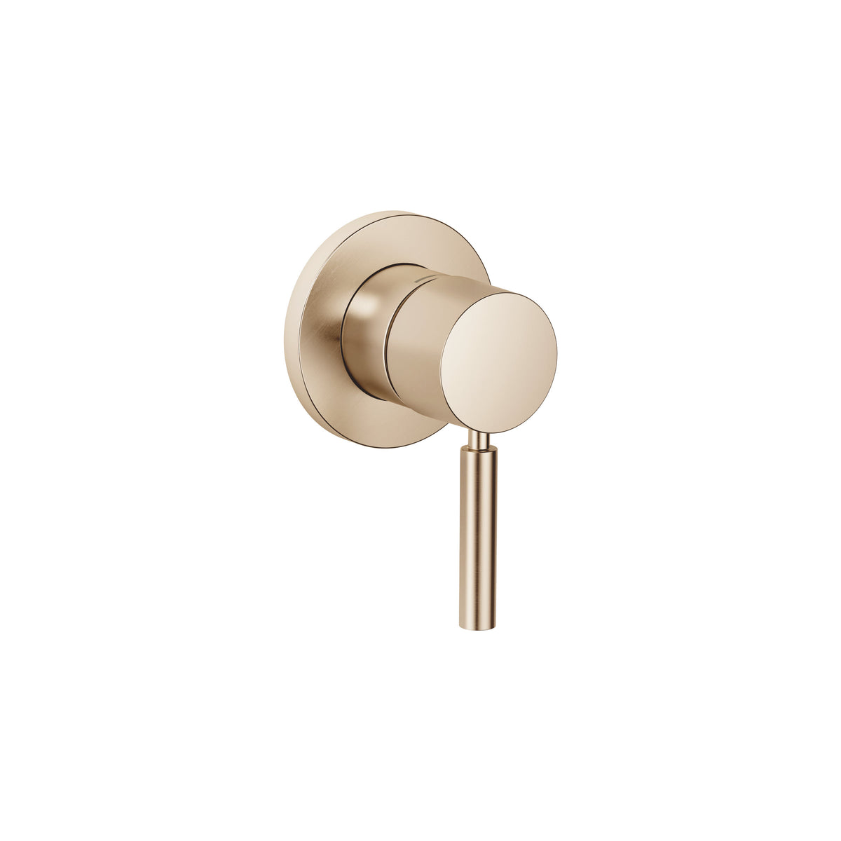 Dornbracht SERIES SPECIFIC Ankastre Tek Kollu Batarya Kapak Plakalı — Fırçalanmış Açık Altın (PVD)