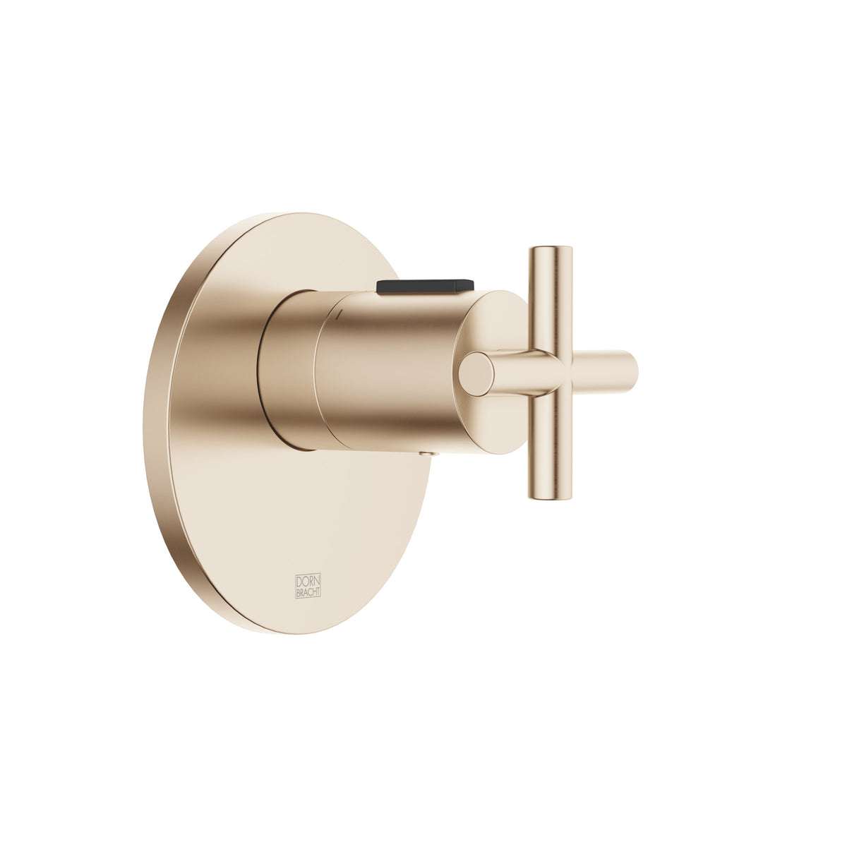 Dornbracht TARA xTOOL Ankastre Termostat, Ara Musluksuz 1/2" — Fırçalanmış Şampanya (22 ayar Altın)
