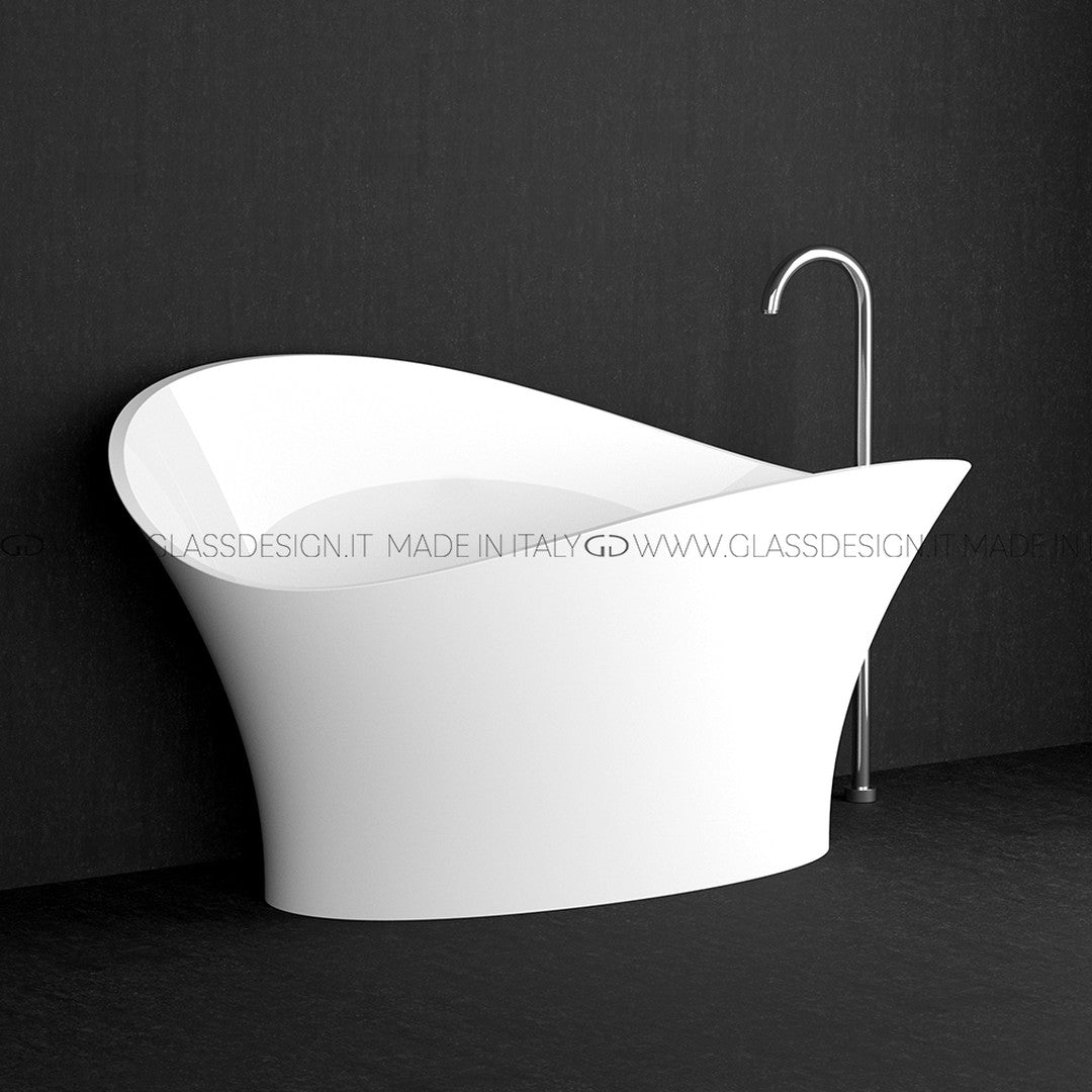 Glass Design Flower Style: İtalyan Seramik Lüks Banyo Koleksiyonu