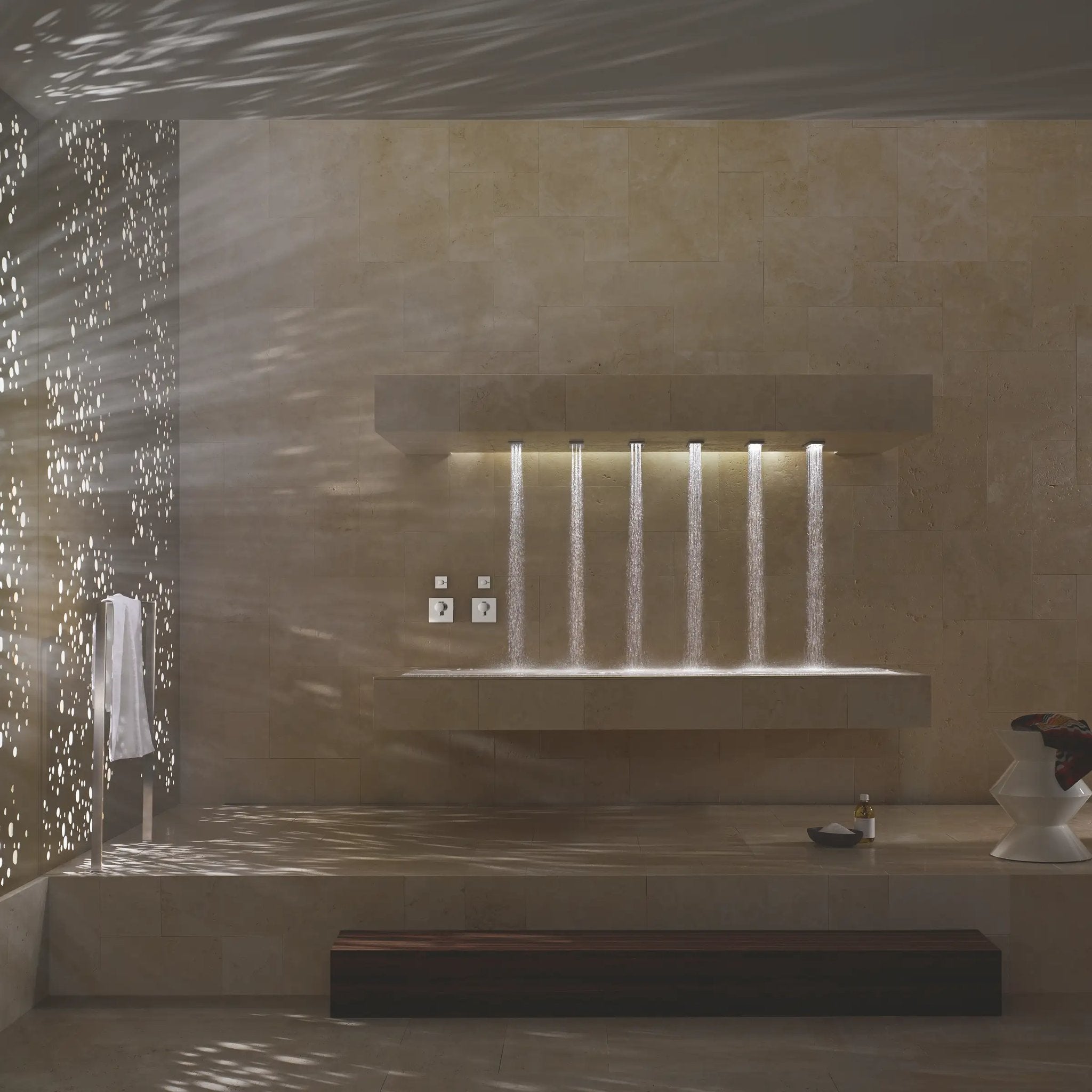 Dornbracht HORIZONTAL SHOWER: Yatay Premium Duş Sistemi